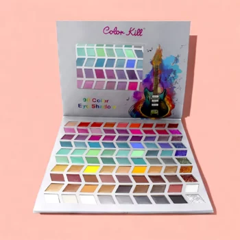 Présentoir de 6 (soit 5.70€ l'unité) : Palette Ombres à Paupières 90 Teintes - Leticia Well