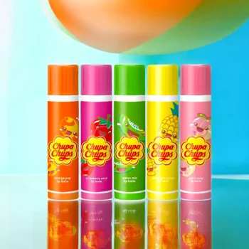 Lot de 6 (soit 5€ le coffret) : Baume à Lèvres 5 parfums fruités - Chupa Chups – Image 2