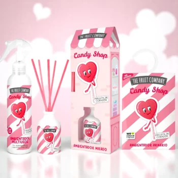 Mélange de 9 (Soit 2,09€ Pièce) : Parfums d’Ambiance Coeur de Sucette -  The Fruit Company – Image 2