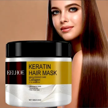 Masque Capillaire Réparateur à la Kératine et au Collagène - EELHOE – Image 2