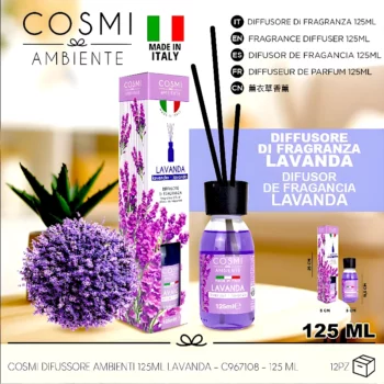Mikado à la Lavande 125ml - Fabriqué en Italie – Image 2
