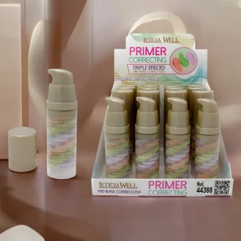 Présentoir de 16 (2,82€ pièce) : Primer Correcteur 3 en 1 TRIPLE EFFECTO - Leticia Well – Image 3