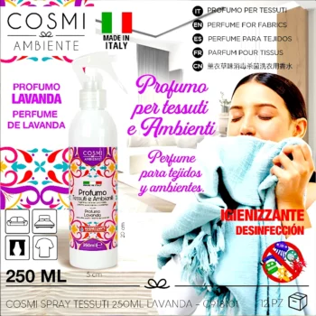 Spray Désinfectant Pour Tissu Parfum Lavande - Fabriqué En Italie – Image 2
