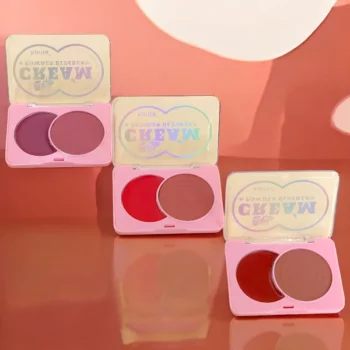 Lot de 12 (1,13€ pièce) : Blush Crème & Poudre – Duo de Teintes - Karité – Image 4