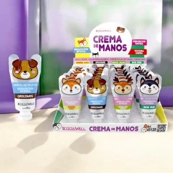 Présentoir de 24 pièces (soit 0,75€ l'unité) : Crèmes pour les Mains - Leticia Well – Image 4