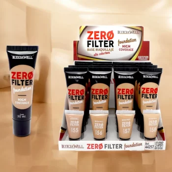 Pack de 16 (soit 1,22€ l'unité) Fonds de Teint Zero Filtre - Leticia Well