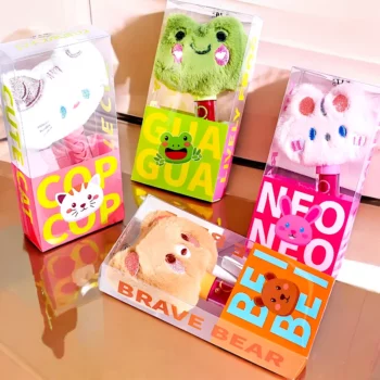 Lot de 12 (soit 1,50€ unité) : Brillants à Lèvres Peluche – Kevin & Coco.