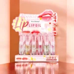 Présentoir de 24 (soit 1,07€ unité) : Huiles à Lèvres MAGIC FLOWERS MOIST - Kiss Beauty