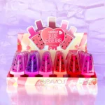 Présentoir de 24 (soit 1,02€ unité) : Gloss HUDAMOJI Ice Cream – Effet Brillant & Hydratant