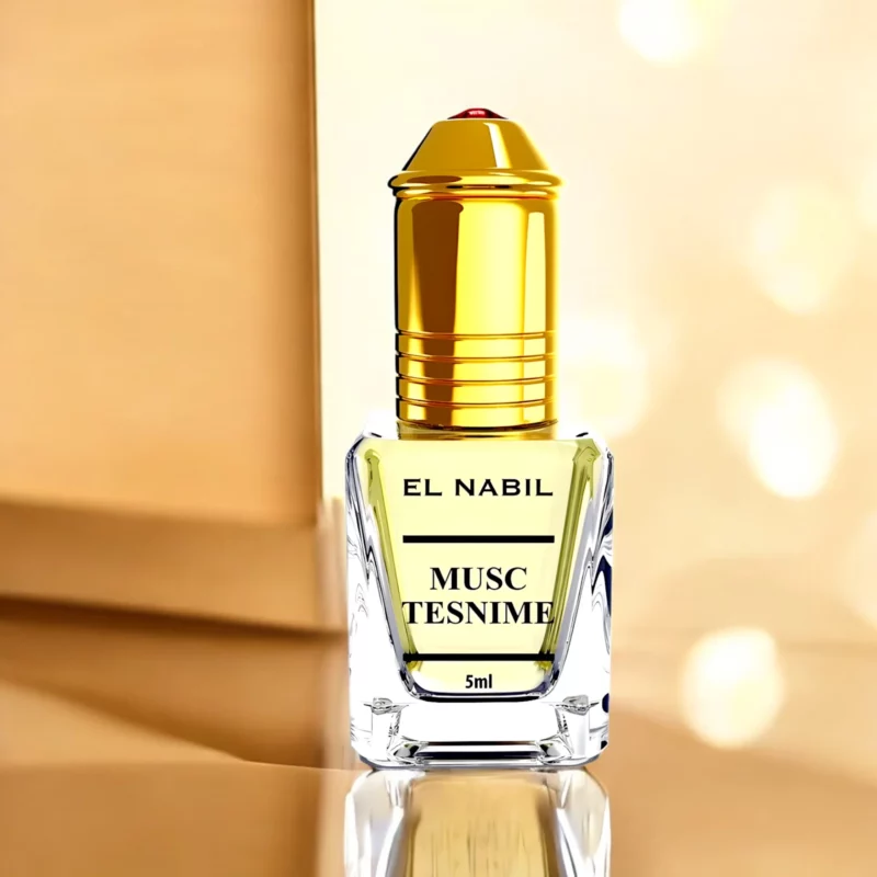 Lot de 3 (Soit 3,80€ pièce) : Extraits de Parfum Roll-On 5 ml – Musc Tesnime – El Nabil