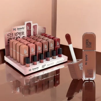 Présentoir de 24 (soit 1,55€ unité) : Lip Gloss Soft & Matte 36H - 3Q Beauty