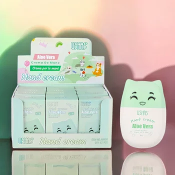 Présentoir de 12 pièces (soit 1,58€ l'unité) : Crème pour les Mains ALOE VERA - Ushas