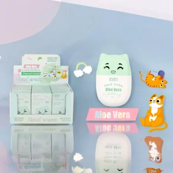 Présentoir de 12 pièces (soit 1,58€ l'unité) : Crème pour les Mains ALOE VERA - Ushas – Image 2