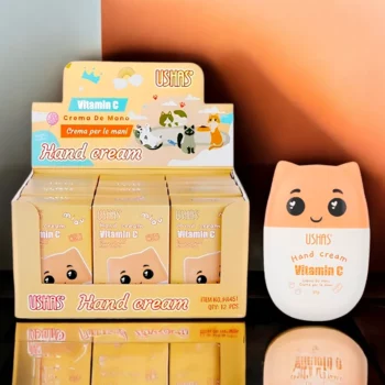 Présentoir de 12 pièces (soit 1,58€ l'unité) : Crème pour les Mains VITAMINE C - Ushas