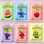 Mélange de 48 (0,65€ unité) : Masque visage Sadoer – Assortiment fruité 🍉🍒