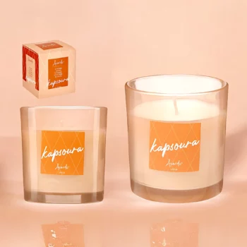 Pack de 12 (soit 1€ pièce) : Bougies Premium Parfum Gingembre - Acorde Fragrances – Image 2