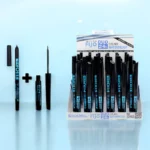 Présentoir de 24 (1,53€ pièce) : Eyeliner & Crayon noir Duo Waterproof 24H - Leticia Well