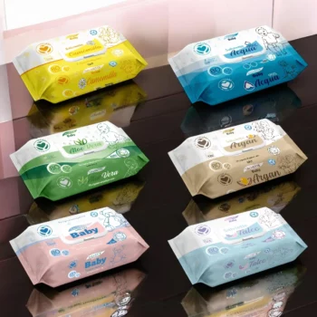 PACK ÉCO de 20 (1,10€ Pièce) : 20 paquets de lingettes bébé Setahome – Modèles assortis