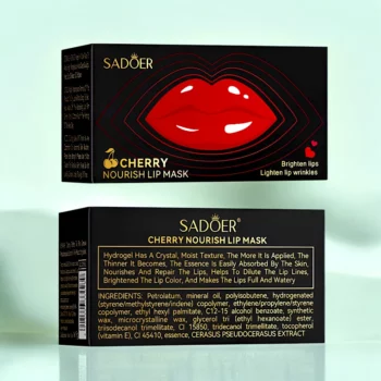 Lot de 3 Masque Lèvres Nourrissant Cerise 9g – Sadoer – Image 3