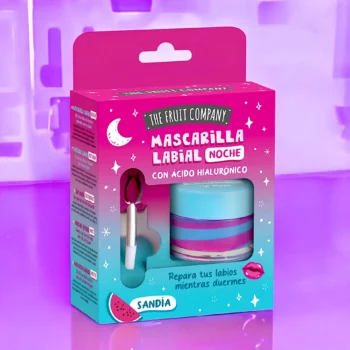Présentoir de 20 (soit 2,32€ pièce) : Masques de Nuit pour les Lèvres – The Fruit Company – Image 7