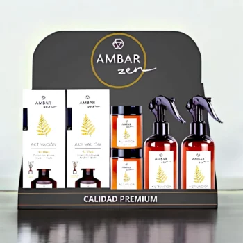Présentoir de 18 (soit 2,02€ pièce) : Parfum d’Ambiance Thé Chai - Ambar