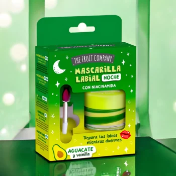 Présentoir de 20 (soit 2,32€ pièce) : Masques de Nuit pour les Lèvres – The Fruit Company – Image 2