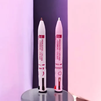 Présentoir de 16 (soit 2,34€ l'unité) Stylo Maquillage 4 en 1 – Leticia Well – Image 2
