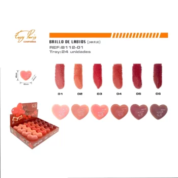 Pack de 24 (soit 0.90€ l'unité) Gloss à Lèvres COEUR 24H - Easy Paris – Image 2