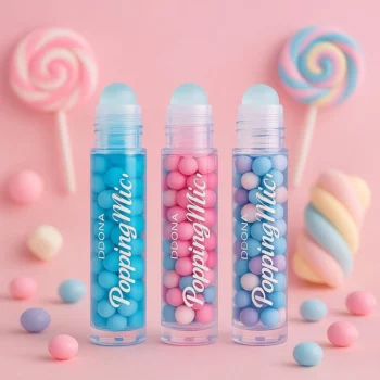 Présentoir de 24 (0,75€ pièce) : Huiles à Lèvres Sucrée en Roll-on - DD'onna