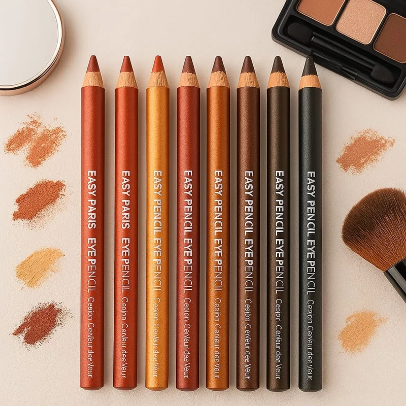 Pack de 64 (soit 0.70€ l’unité) Crayon pour Yeux 8 couleurs – Easy Paris