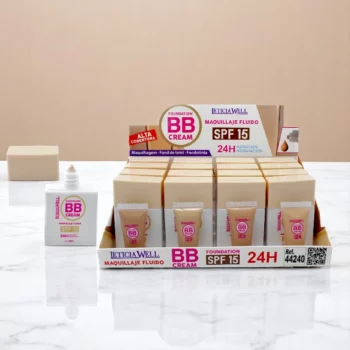 Présentoir de 16(1,55€ pièce) : BB CREAM SPF 15 – 24H – LETICIA WELL – Image 2