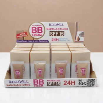 Présentoir de 16(1,55€ pièce) : BB CREAM SPF 15 – 24H – LETICIA WELL – Image 3