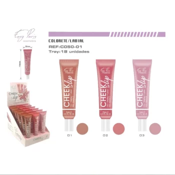 Pack de 18 (soit 1€ l'unité) Fard à Joues & Lèvres CHEEK TO LIP - Easy Paris – Image 2