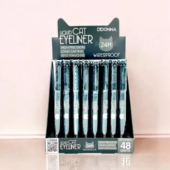 Pack de 48 (soit 0.75€ l'unité) Eye Liner Noir & Marron Liquide CAT 24H - D'Donna