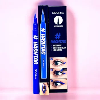 Pack de 24 (soit 0.75€ l'unité) Eye Liner Mat Ultra-Noir Waterproof #HASHTAG - D'Donna – Image 2