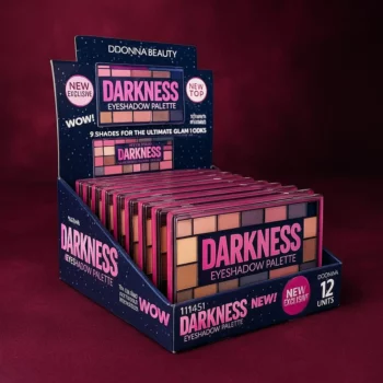 Présentoir de 12 : Palette d'Ombres à Paupières Darkness - D'Donna – Image 3