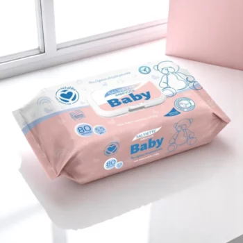 Lot de 3 (1,22€ Pièce) : Paquet de 80 lingettes Bébé àNeutres - Setahome – Image 2