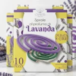 Carton de 10 boîtes (Soit 1€ la boîte) : Encens en spirale LAVANDE (x10) - Anti-insectes CHARTIS