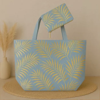 Mélange de 6  (soit 4,30€) Sacs de Plage avec Porte-Monnaie - Couleurs Assorties – Image 5