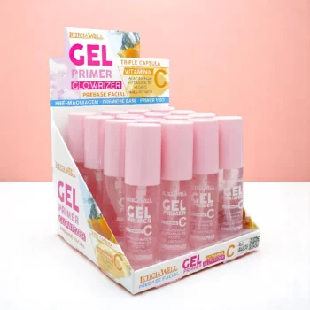Présentoir de 16 : Gel Primer Glowrizer + Base Vitamine C – Leticia Well – Image 2