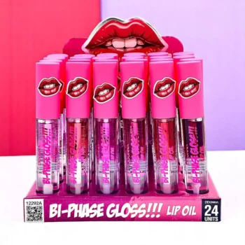 Pack de 24 (soit 0.75€ l'unité) Gloss "Bi-Phase Gloss!!! Lip Oil" – D'Donna – Image 2