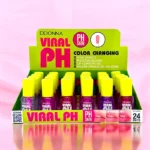 Présentoir de 24 (soit 1,13€ l'unité) : Gloss à Lèvres Viral PH - DDonna