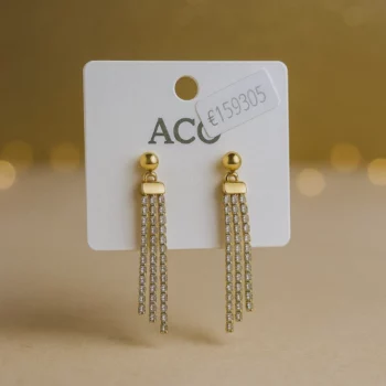 Lot de 40 Mélange de Modèles (1,99€ la paire) : Paires de Boucles d’Oreilles Pendantes Dorées – Acier Inoxydable – Image 8
