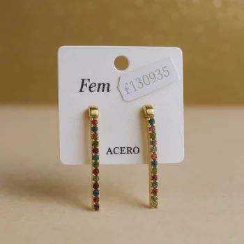 Lot de 40 Mélange de Modèles (1,99€ la paire) : Paires de Boucles d’Oreilles Pendantes Dorées – Acier Inoxydable – Image 9
