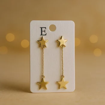 Lot de 40 Mélange de Modèles (1,99€ la paire) : Paires de Boucles d’Oreilles Pendantes Dorées – Acier Inoxydable – Image 6