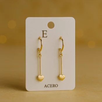 Lot de 40 Mélange de Modèles (1,99€ la paire) : Paires de Boucles d’Oreilles Pendantes Dorées – Acier Inoxydable – Image 3