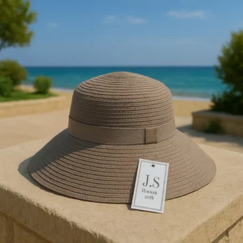 Mélange de 3 (soit 3,50€) Chapeaux d’Été avec Bandeau Uni – Mélange de Couleurs – Image 4