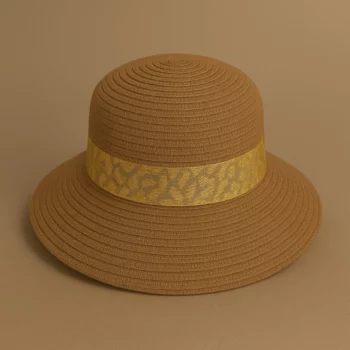Mélange de 3 (soit 3,50€) Chapeaux avec Bandeau Doré – Coloris Mélangés – Image 3