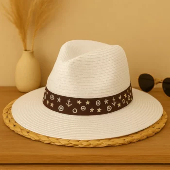 Mélange de 3 (soit 3,50€) Chapeaux Mixtes en Raphia – Couleurs Assorties selon Arrivage – Image 4