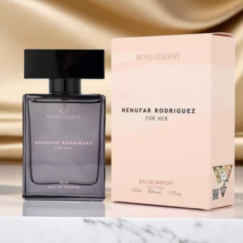 Carton de 12 (4,25€ Pièce) : Eau de Parfum Générique Femme NENUFAR RODRIGUEZ - Reyes Queens – Image 2